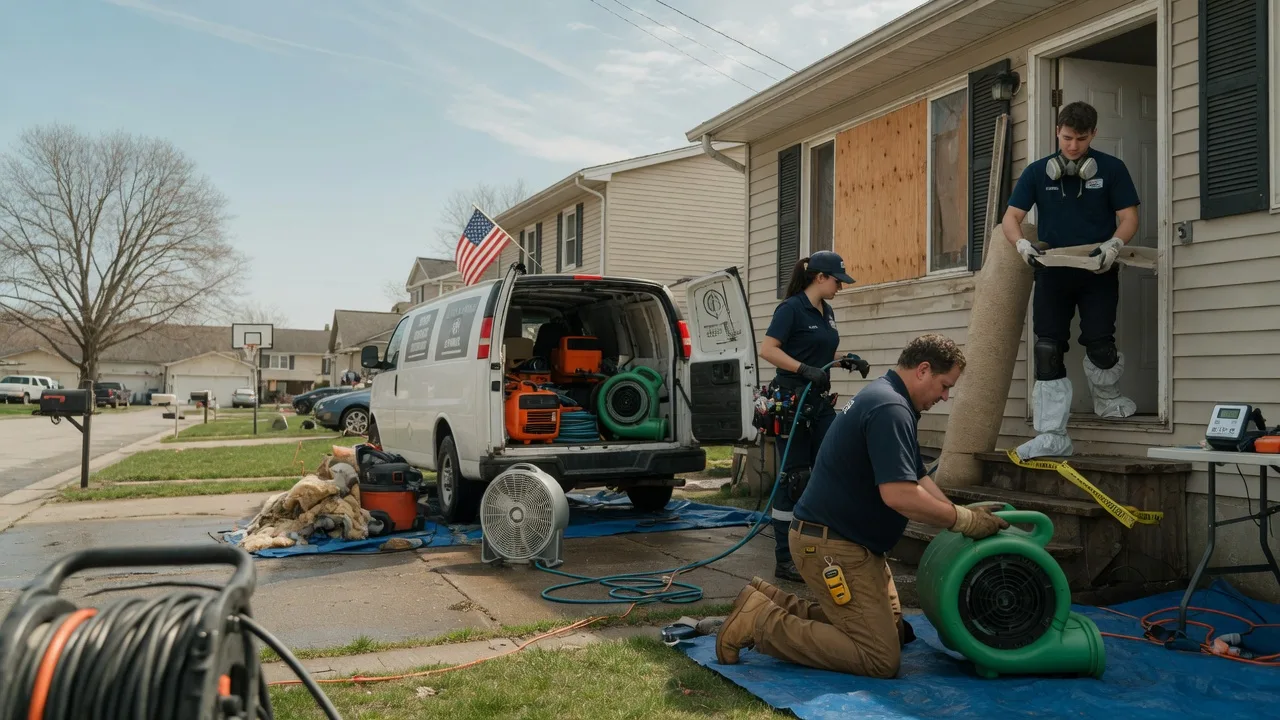 Water Damage Restoration in Oak Grove, KY near me